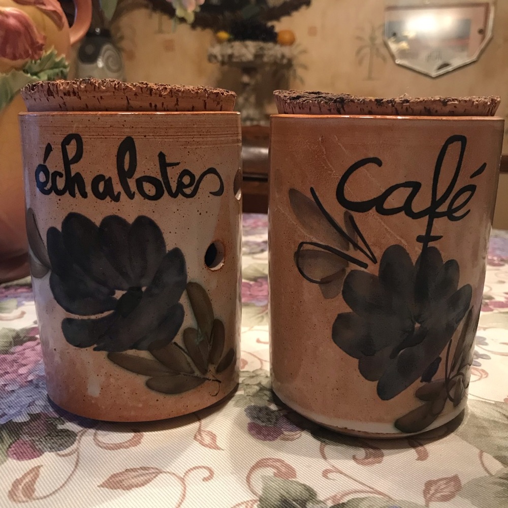 _____SOLD______ KITCHEN CERAMIC PIECES VINTAGE - Picture 3 of 8